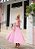 Vestido Midi Rosa Crepe com Laço nas Costas - Imagem 2