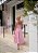Vestido Midi Rosa Crepe com Laço nas Costas - Imagem 4