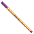 Caneta Fine Pen Stabilo 0.4mm - Roxa - Imagem 1
