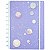 Caderno Inteligente Purple Galaxy Com 80 Folhas - Grande - Imagem 1