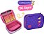 Kit Mochila Rodinha + Lancheira + Estojo Box Rebecca BonBon Roxa - Imagem 4