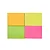 Bloco Adesivo Neon Colors c/4 cores - 200fls - Imagem 3