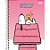 Caderno Espiral Snoopy Linha Fit 1 matéria – Tilibra - Imagem 3
