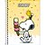 Caderno Espiral Snoopy Linha Fit 1 matéria – Tilibra - Imagem 2