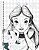 Caderno 1 matérias Disney Alice no país das maravilhas - Imagem 2