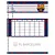 Caderno Espiral Barcelona FCB – 1 Matéria | 80 Folhas - Imagem 6