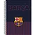 Caderno Espiral Barcelona FCB – 1 Matéria | 80 Folhas - Imagem 4