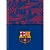 Caderno Espiral Barcelona FCB – 1 Matéria | 80 Folhas - Imagem 3