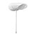 Ducha TOP JET Eletrônica LORENZETTI, branco, 220V/6800W. Cod. 7541511 - Imagem 1