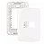 Conjunto Placa 4x2" 1 Posto Horizontal + Suporte Branco Linha B3 MARGIRIUS. Cod. 19430 - Imagem 1