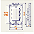 Conjunto Placa 4x2" 2 Postos Horizontais Separados + Suporte Branco Linha B3 MARGIRIUS. Cod. 19431 - Imagem 4