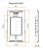 Conjunto Tomada para Telefone Padrão Americano RJ11 4 Fios 4x2" Branco Linha Sleek MARGIRIUS. Cod. 15999 - Imagem 3