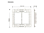 Conjunto Placa 4x4" 6 Postos Horizontais + Suporte Branco Linha Sleek MARGIRIUS. Cod. 16018 - Imagem 2
