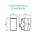 Conjunto 2 Interruptores Simples Separados 10A 250V 4x2" Branco Linha Sleek MARGIRIUS. Cod. 15825 - Imagem 4