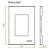 Conjunto 3 Interruptores Simples 10A 250V 4x2" Branco Linha Sleek MARGIRIUS. Cod. 16010 - Imagem 4