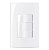 Conjunto 3 Interruptores Simples 10A 250V 4x2" Branco Linha Sleek MARGIRIUS. Cod. 16010 - Imagem 1