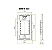Conjunto 1 Tomada 2P+T 20A 250V + 1 Interruptor Simples 10A 250V 4x2" Branco Linha Sleek MARGIRIUS. Cod. 15995 - Imagem 2