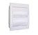 Quadro de distribuição de embutir 24 polos com barras neutro, terra e trilhos DIN metálico MARGIRIUS. Cod.  22569 - Imagem 1