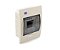 Quadro de distribuição de plástico de embutir para 6 minidisjuntores, tampa acrílica fumê, vazio, WDQ02, WEG. Cod. 11377472 - Imagem 1
