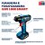 Parafusadeira e Furadeira Bateria BOSCH GSR 1000 Smart 12V. Cod. 06019F40E3 - Imagem 3