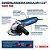 Esmerilhadeira BOSCH GWS 700, 710W 127V. Cod. 06013A30D0 - Imagem 4