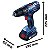 Paraf e Furad de Impct. de ½"  BOSCH GSB 180-LI. Cod. 06019F83E4 - Imagem 2
