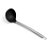 Concha de silicone inox preta 30 cm. HAUSKRAFT. Cod. UTEN-002 - Imagem 1