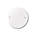 Placa Redonda 4'' Branca. linha Sleek. MARGIRIUS. Cod. 16028 - Imagem 1