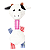 Brinquedo de Pelúcia Sonoro c/mordedor Vaquinha. SAVANA. Cod DOG173 - Imagem 1