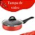 Frigideira CRIATIVA reta, antiaderente, com tampa de vidro.NIGRO - Imagem 6