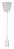 Pendente de Silicone E27 1 metro.GALAXY LED. - Imagem 5