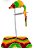 Brinquedo de pelúcia rato colorido c/mola e base 23cm . SAVANA. Cod. CAT063 - Imagem 1