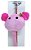 Brinquedo vareta porquinho rosa. SAVANA. Cod. CAT043RO - Imagem 2