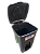 Lixeira pedal 17l preto. INJEPLASTEC. Cod.250610 - Imagem 2