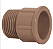 Adaptador  soldável curto 25mmx3/4. KRONA. Cod.  2PXZBE4ZJ - Imagem 1