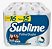Papel higiênico SUBLIME SOFTYS Fardo 30m Leve16 Pague15. Cod 87894 - Imagem 1
