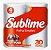 Papel higiênico SUBLIME 30m com 4 rolos. Cod 1027269 - Imagem 1