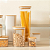 Pote Hermético com Tampa de Bambu Keep 2l Natural - Ou - Imagem 2