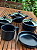 Conjunto Caçarola + Panelas com cabo + frigideira + caneco + Brinde Surpresa (Preto). - Imagem 2
