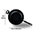 Frigideira Wok 30 Cm Com Antiaderente Teflon E Tampa de Vidro 5.9 Litros Preto. - Imagem 5