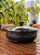 Panela Grande Frigideira Wok Silver Lines Preto Antiaderente com alças + Tampa. - Imagem 1