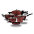 Jogo Kit de Panelas Variadas com Panela de Pressão 6 Peças - Imagem 1