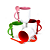 Caneca com Colher e Interior Colorido - Imagem 1