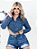 Jaqueta Jeans Com Strass nas Costas - Imagem 3