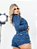 Jaqueta Jeans Com Strass nas Costas - Imagem 4