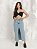 Saia Jeans Midi - Imagem 2
