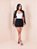 Saia Jeans Cargo Preta - Imagem 2