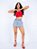 Short Saia Jeans Strass - Imagem 2