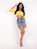 Saia Jeans Feminina Cintura Alta - Imagem 2