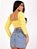 Saia Jeans Feminina Cintura Alta - Imagem 4
